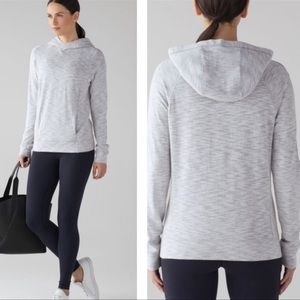 Lululemon long sleeve gray hoodie